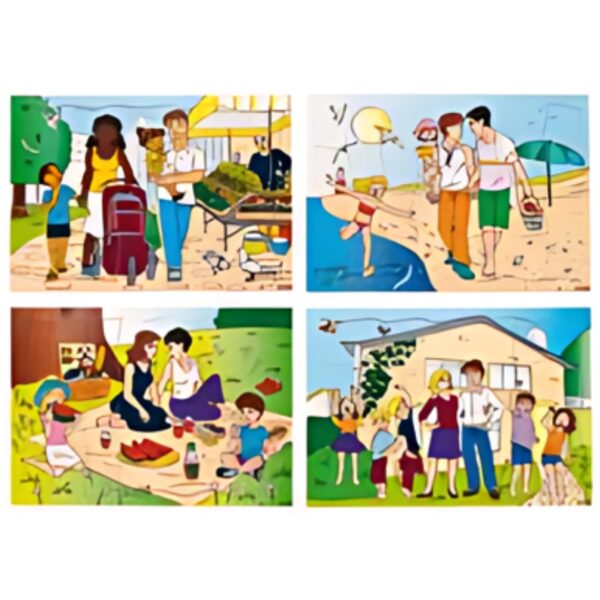 puzzle series modern families