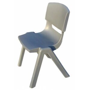 plastic grey chair for children