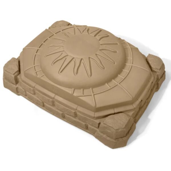 sandbox in brown color