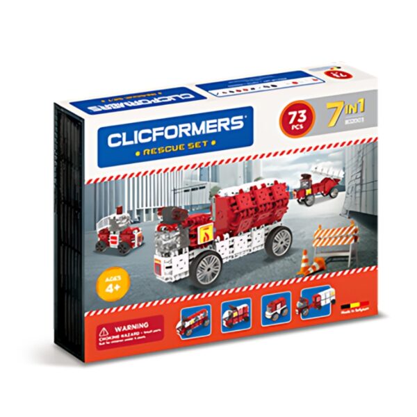 CLICFORMERS rescue set 73 pcs