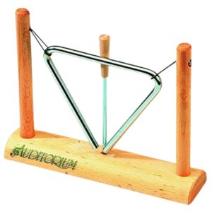 Triangle with stand musical instrument