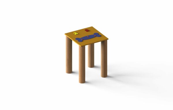 wooden rest stand