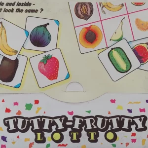 tutty-frutty lotto educational set