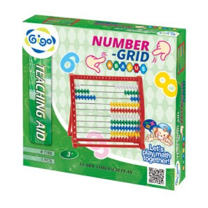 number grid abacus side view package