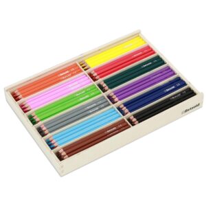 thick color pencils