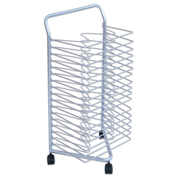 drying rack waggon silver