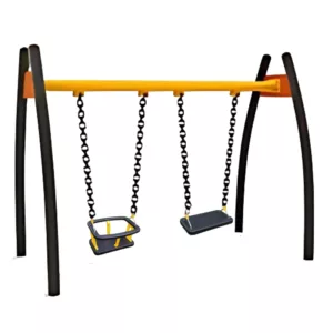 professional swing with two seats