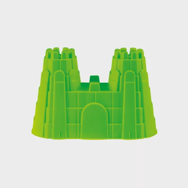 green color mold castle shape