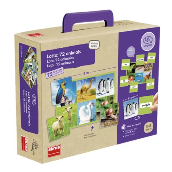 retail box of educational game side view