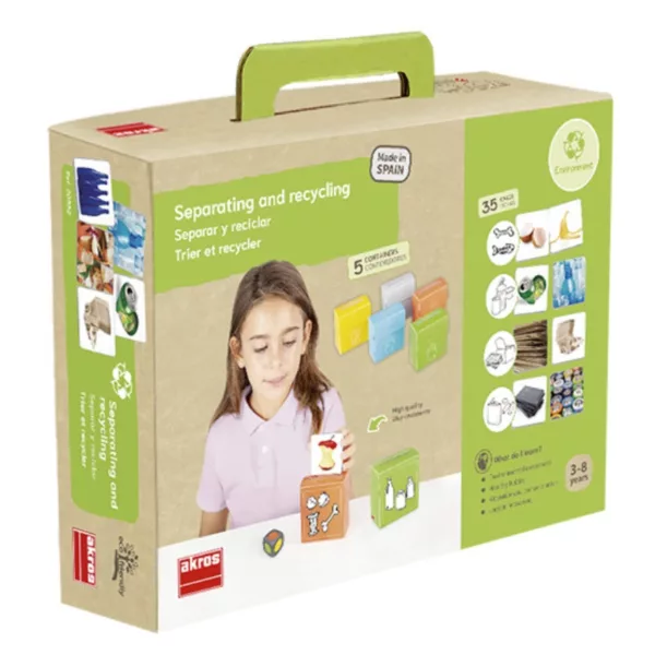 retail box of educational game for schools side view