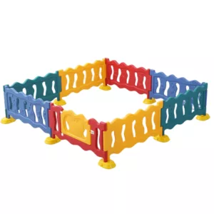 indoor colorful plastic fence for children