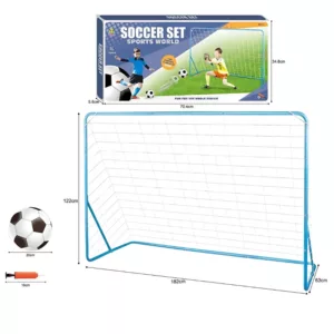 metal football goal post