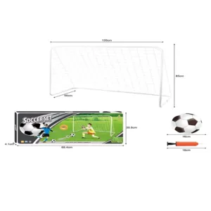 metal football goal post