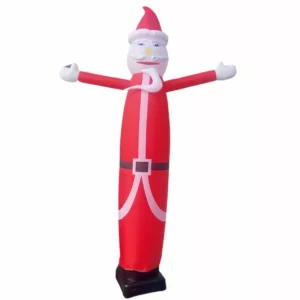 Get attention this holiday with an inflatable Santa Claus air dancer! Perfect for events, sales, and Christmas decor. Waving sky dancer tube man.