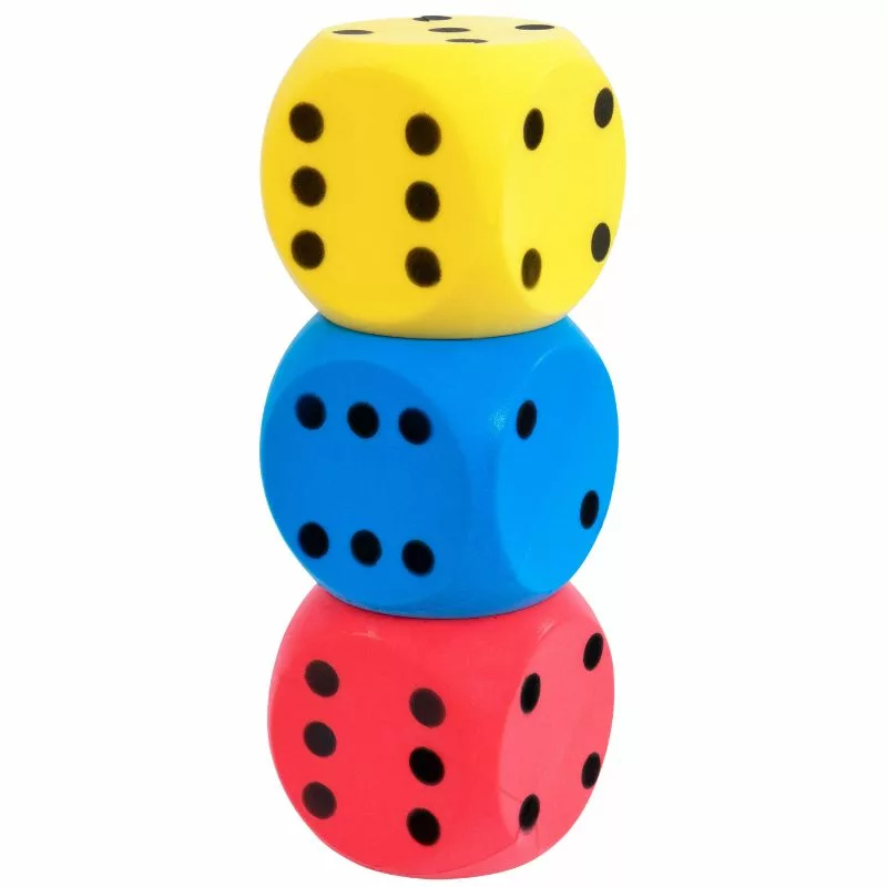 BET757373 Foam Dice 16 cm Set of 3 - Image 5