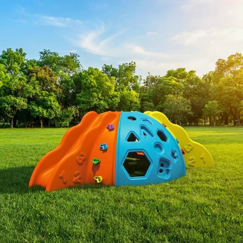 HONHS-P409 Indoor & Outdoor Climbing Sphere with two slides - Image 3
